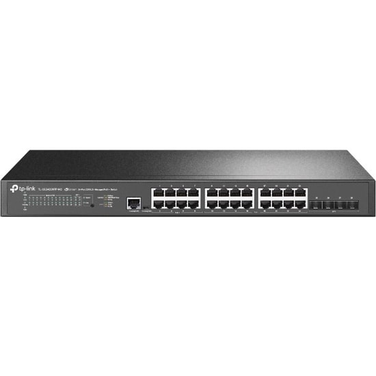Tp-Link Omada TL-SG3428XPP-M2 JetStream 24 Port Gigabit L2 Plus 4 Combo SFP+ Slotlu 500W PoE Yönetilebilir Switch