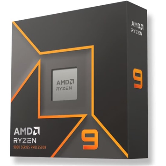 AMD Ryzen 9 9950X3D 4.3 GHz (5.7 GHz Turbo) AM5 İşlemci - Fansız, 16 Çekirdek, 128MB Cache, Fansız, Dahili Grafik, 170W
