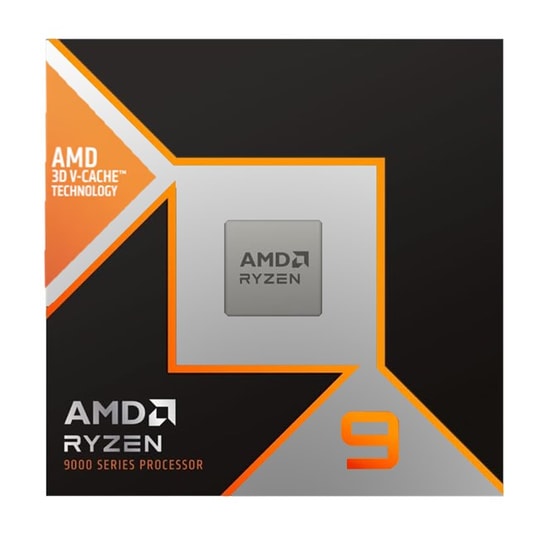 AMD Ryzen 9 9950X3D 4.3 GHz (5.7 GHz Turbo) AM5 İşlemci - Fansız, 16 Çekirdek, 128MB Cache, Fansız, Dahili Grafik, 170W