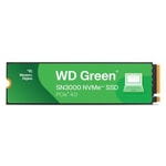 WD Green SN3000 1TB NVMe M.2 3D NAND SSD (WDS100T4G0E) - 5000/4200 MB/s Okuma/Yazma, 	PCIe Gen 4x4, SLC Önbellek