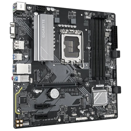 Gigabyte B760M-D3HP-WIFI6 Intel LGA1700 DDR5 Micro ATX Anakart - 5600MHz, 4xRAM Slot, M.2, HDMI, DP, VGA, 2023