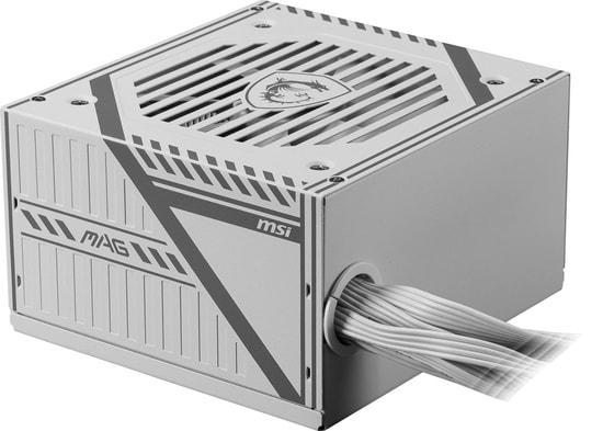 MSI MAG A650BNL Beyaz 650W Güç Kaynağı - 80+ Bronze, Aktif PFC, Hydro Bearing Fan, SCP Korumalı, Düşük Sesli