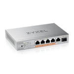 Zyxel XMG-105HP 5 Port 2.5G 1G SFP+ 70W Poe++ MultiGigabit Yönetilemez Desktop Switch