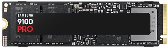 Samsung 9100 PRO 4TB NVMe M.2 NAND SSD (MZ-VAP4T0BW) - PCIe Gen 5x4, 14800/13400MB/s, 4GB LPDDR4X Cache, PS5 Uyumlu