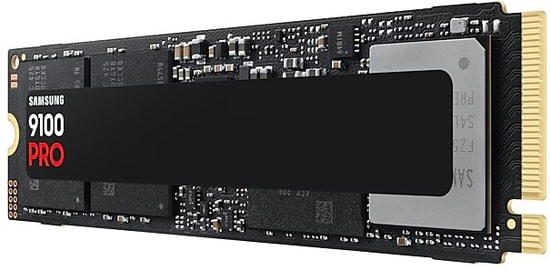 Samsung 9100 PRO 4TB NVMe M.2 NAND SSD (MZ-VAP4T0BW) - PCIe Gen 5x4, 14800/13400MB/s, 4GB LPDDR4X Cache, PS5 Uyumlu