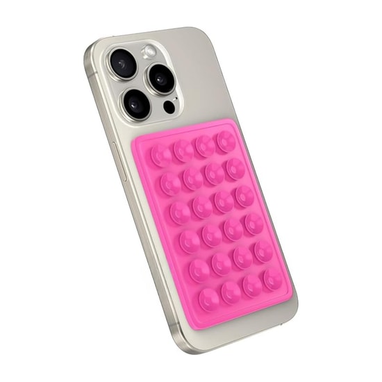 Nettech Vantuzlu Telefon Tutucu Telefon (Pembe) NT-112376