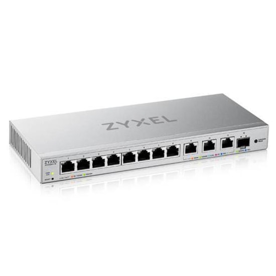 Zyxel XGS1250-12 V2 12 Port Gigabit Web Managed 8 Port 1Gbit + 3 Port MultiGig 1/2.5/5/10g + 1 Port Sfp+ ZZ0102F Switch
