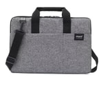 MACK City Fit Eco MCC-704 Gri 15.6" Notebook Çantası - Su Geçirmez, Geri Dönüştürülmüş Kumaş, Ergonomik Tasarım
