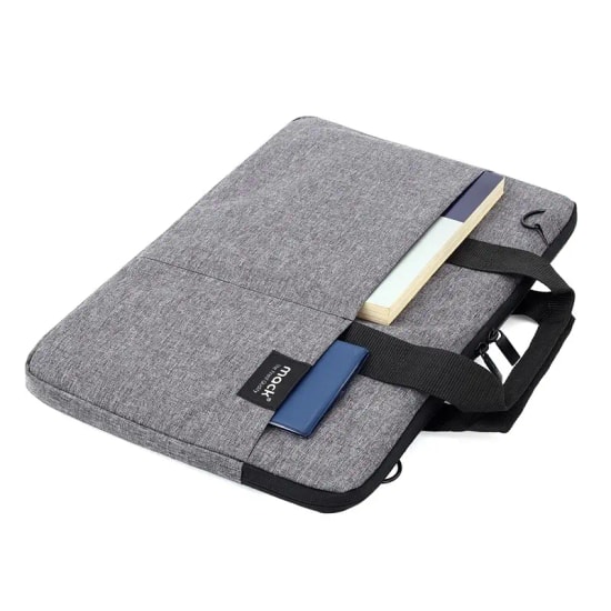 MACK City Fit Eco MCC-704 Gri 15.6" Notebook Çantası - Su Geçirmez, Geri Dönüştürülmüş Kumaş, Ergonomik Tasarım