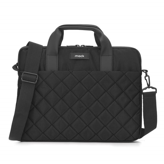 Mack MCC-901 Iksy 14.1" Siyah Notebook Çantası - Ergonomik, Suya Dayanıklı, Güçlendirilmiş Bölme, Ayarlanabilir Askı