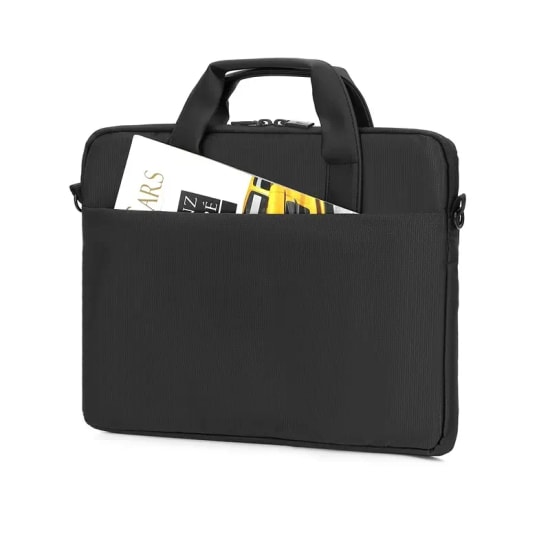 Mack MCC-901 Iksy 14.1" Siyah Notebook Çantası - Ergonomik, Suya Dayanıklı, Güçlendirilmiş Bölme, Ayarlanabilir Askı