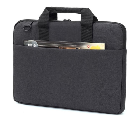 Mack MCC-703 City Fit 15.6" Siyah Eco Notebook Çantası - Su Geçirmez, Geri Dönüştürülmüş Kumaş, Ergonomik Tasarım