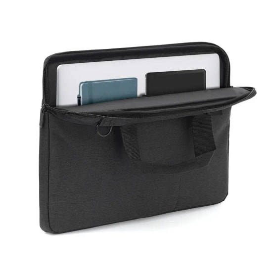 Mack MCC-703 City Fit 15.6" Siyah Eco Notebook Çantası - Su Geçirmez, Geri Dönüştürülmüş Kumaş, Ergonomik Tasarım