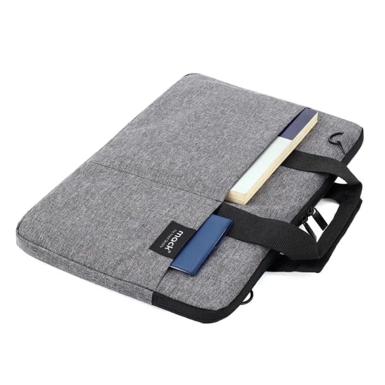 Mack City Fit Eco MCC-702 14.1" Gri Laptop Çantası - Su Geçirmez, Geri Dönüştürülmüş Kumaş, Ergonomik Tasarım