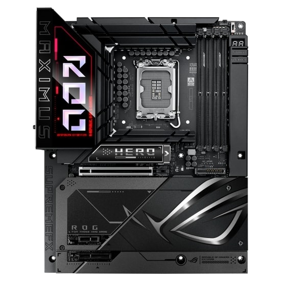 Asus Rog Maximus Z890 Hero BTF LGA1851 DDR5 9200MHz Anakart - Intel Z890, 6xM.2, WiFi 7, 5G LAN, Thunderbolt 4