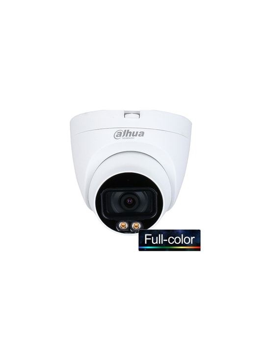 Dahua HAC-HDW1209TQ-A-LED-0280B 2MP Full Color Dome Kamera - 2.8mm Lens, 40m LED, Dahili Mikrofon, 4in1, IP67