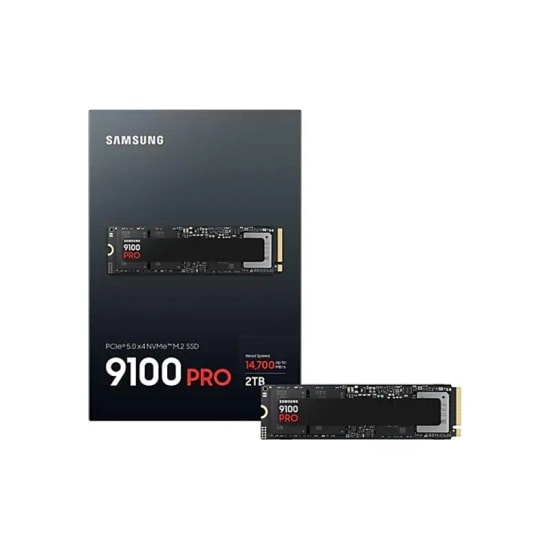 Samsung 9100 PRO 2TB NVMe M.2 NAND SSD (MZ-VAP2T0BW) - PCIe Gen5, 14700/13400 MB/s, 2GB LPDDR4X Önbellek, PS5 Uyumlu