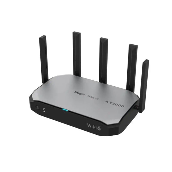 Ruijie Reyee RG-EG105GW-X 5 Port Gigabit 2.4/5ghz 5 Dbi AX3000 WiFi 6 2x2 Mimo Cloud Yönetilebilir Access Point Router