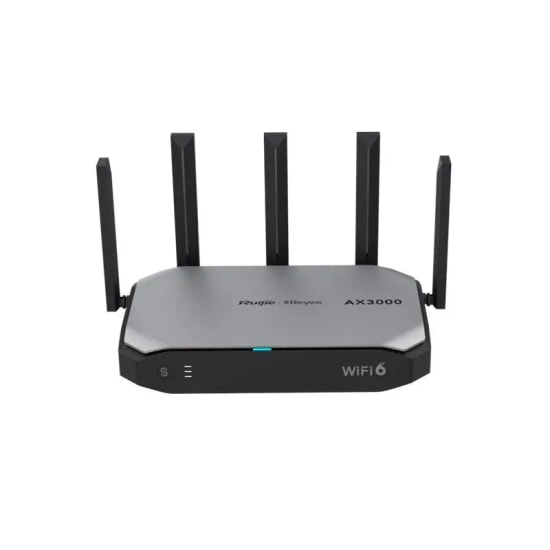 Ruijie Reyee RG-EG105GW-X 5 Port Gigabit 2.4/5ghz 5 Dbi AX3000 WiFi 6 2x2 Mimo Cloud Yönetilebilir Access Point Router