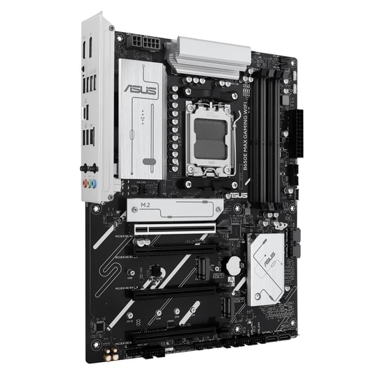 Asus B650E Max Gaming Wifi AM5 DDR5 ATX Anakart - 8000MHz OC, 3xM.2, PCIe 5.0, WiFi 6E, BT 5.3, AI Destekli, Gaming