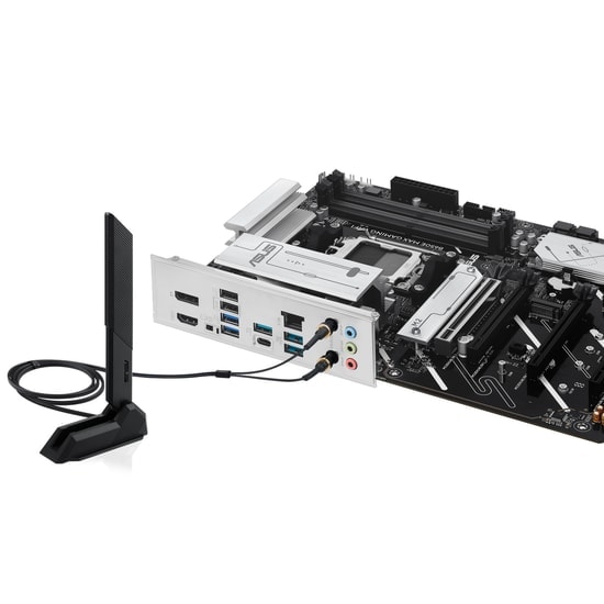 Asus B650E Max Gaming Wifi AM5 DDR5 ATX Anakart - 8000MHz OC, 3xM.2, PCIe 5.0, WiFi 6E, BT 5.3, AI Destekli, Gaming