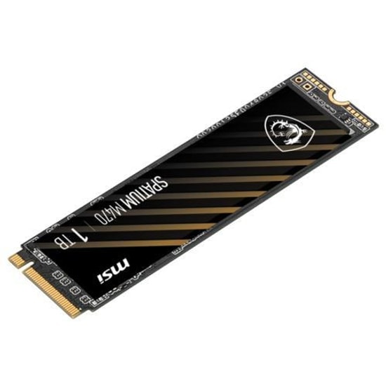 MSI Spatium M470 PRO 1TB NVMe M.2 SSD (M470-1TB-6000MB) - 6000MB/s Okuma, 4500MB/s Yazma, PCIe 4.0, 3D NAND Gen4