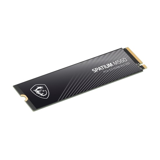 MSI Spatium M560 1TB PCIe 5.0 NVMe M.2 SSD - 10200MB/s Okuma, 8400MB/s Yazma, 3D NAND, 2280