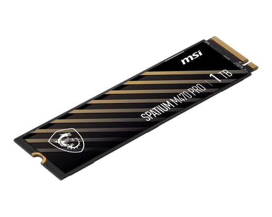MSI Spatium M470 PRO 1TB PCIe 4.0 NVMe M.2 SSD - 6000MB/s Okuma, 4500MB/s Yazma Hızı, 3D NAND SSD