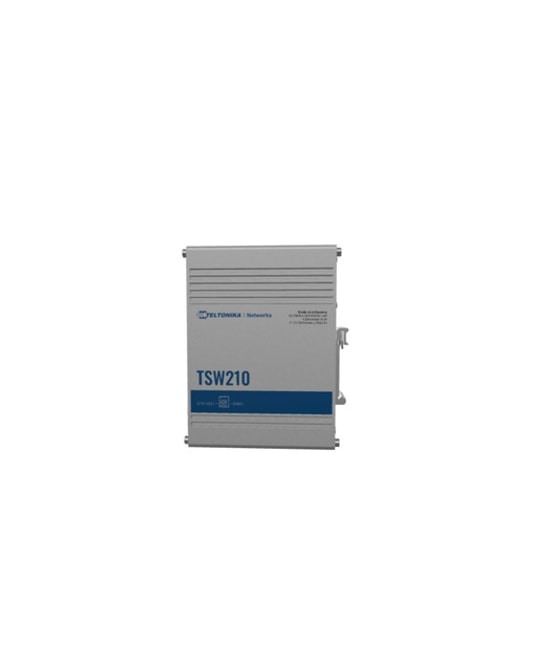 Teltonika TSW210000010 8 Port Gigabit - 2 Port SFP Yönetilemez Endüstriyel Ethernet Switch, Metal Kasa, Tak Çalıştır