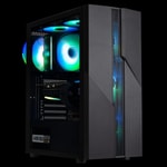 BitFenix C20 Siyah 600W 80+ Bilgisayar Kasası (BFC-C20W60KKGKK-4F) - 4x120mm FRGB Fan, ATX, Temperli Cam, Mesh Panel
