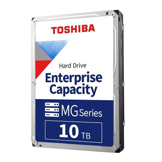Toshiba MG10ADA10TE 10TB 7200RPM Enterprise Güvenlik Diski - 512MB Cache, 7/24 Kullanım için HDD