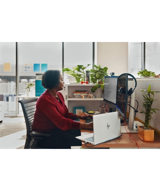 HP Poly Blackwire 3320 Stereo Kulaklık (8X219AA) - USB-C/A Adaptör, Gürültü Önleyici Mikrofon, Ofis, Kablolu Bağlantı