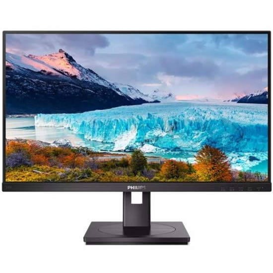 Philips 243S1/00 23.8" Full HD USB-C Siyah IPS Monitör - 75Hz, 4ms, 250nit, HDMI, DP, HDCP, 65W PD, RJ45, 4W Hoparlör