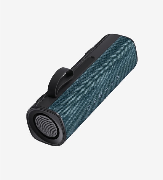 LinkTech LPS-R127 Siyah Premium IPX5 RGB Bluetooth 5.3 Hoparlör - 20W Ses, Suya Dayanıklı, RGB, 1800mAh Batarya