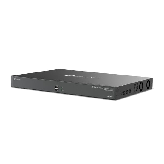 TP-Link VIGI NVR4064H 64 Kanal 4K NVR Kayıt Cihazı - 320Mbps, H.265+, 4x16TB SATA, 2xHDMI, Uzaktan Erişim, OnVif