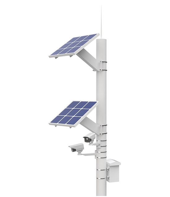 Uranium Solar Power System 120W 60Ah Battery UR-12060 WiFi CCTV IP67 Solar Sistem (IP Kamera için)