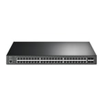 Tp-Link TL-SG3452XP JetStream 48 Port PoE+ Gigabit 4x10GE SFP+ L2+ Yönetilebilir Switch - 500W Rackmount Kasa