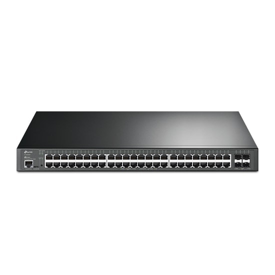 Tp-Link TL-SG3452XP JetStream 48 Port PoE+ Gigabit 4x10GE SFP+ L2+ Yönetilebilir Switch - 500W Rackmount Kasa