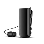 Nettech NT-BTH30 Makaralı Kulak İçi Bluetooth Kulaklık (Siyah) - Kablosuz, Ergonomik Tasarım, Dahili Mikrofon