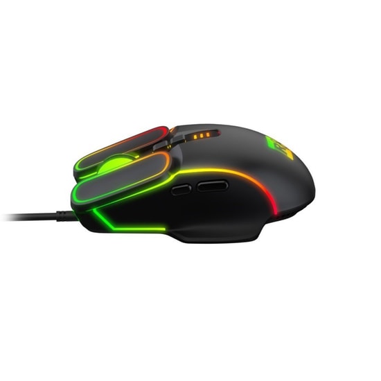 Hadron Bomber G350 Siyah Oyuncu Mouse - 6400 DPI, RGB Aydınlatma, Ergonomik Tasarım, Kablolu Mouse