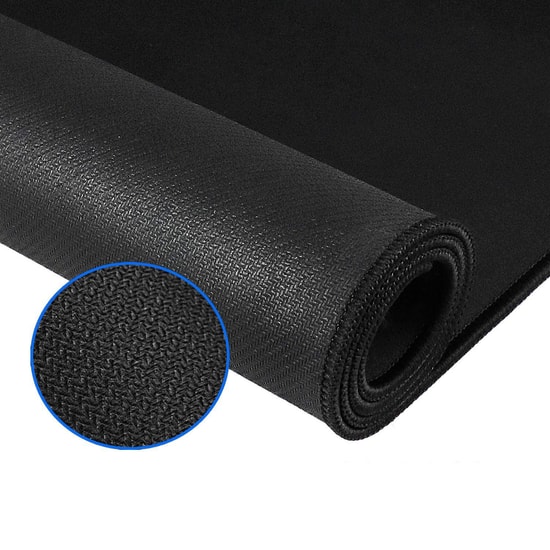 Hadron Gaming Siyah Mouse Pad (NT-112796) - Mikro Dokuma Yumuşak Kumaş Yüzey, Kauçuk Taban, Genel Kullanım