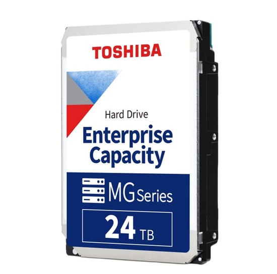 Toshiba MG11ACA24TE 24TB Enterprise HDD 7200RPM 512MB Cache 3.5" SATA 6Gb/s Güvenlik Diski - 7/24 Çalışma, CMR Teknoloji