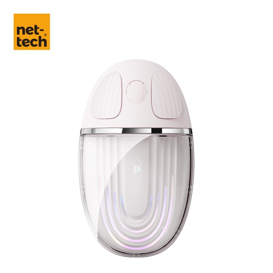 Nettech NT-MS01 Bluetooth Pembe Mouse - Şeffaf Kasa, Ergonomik Tasarım, 1001-2000 DPI Kablosuz - NT-107450