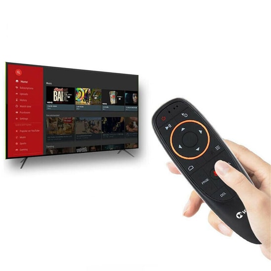 Nettech G10 Control Siyah RGB Akıllı Mouse - Tv/Monitör Kontrol, Yüksek Hassasiyet, Ergonomik Tasarım (NT-112826)