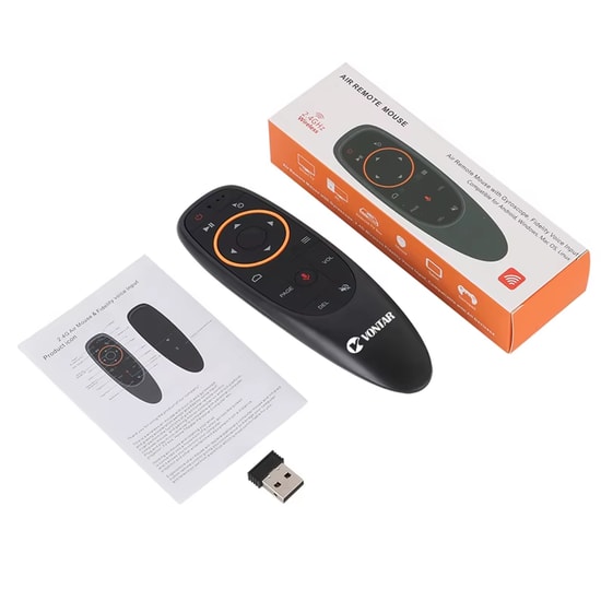 Nettech G10 Control Siyah RGB Akıllı Mouse - Tv/Monitör Kontrol, Yüksek Hassasiyet, Ergonomik Tasarım (NT-112826)