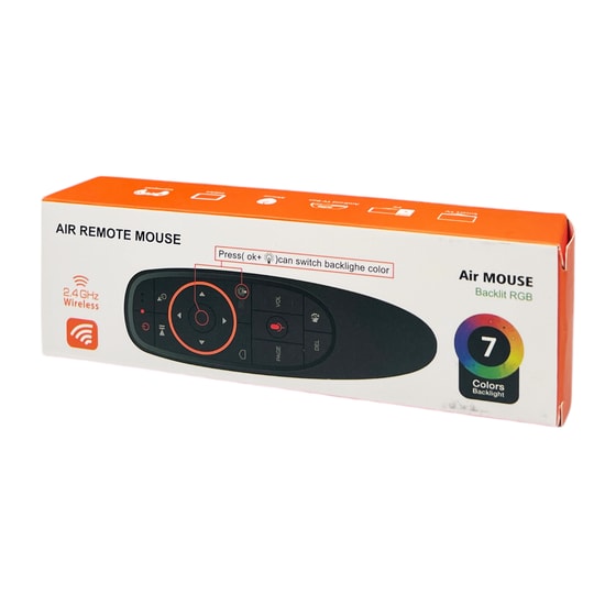 Nettech G10 Control Siyah RGB Akıllı Mouse - Tv/Monitör Kontrol, Yüksek Hassasiyet, Ergonomik Tasarım (NT-112826)