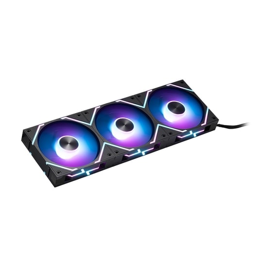 MSI MPG EZ120 ARGB 3B 3x120mm Siyah Argb Kasa Fanı - Manyetik Daisy-Chain, 1900 RPM, 73.82 CFM, PWM Fan Seti
