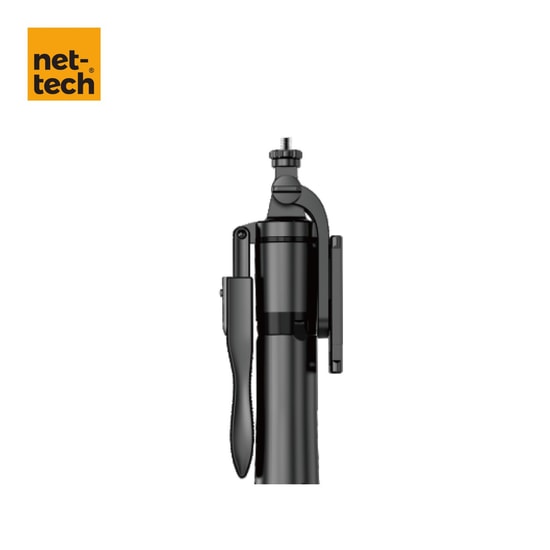 Nettech NT-MT04 Taşınabilir Selfie Çubuk Multi-Function Tripod Stand (Siyah)