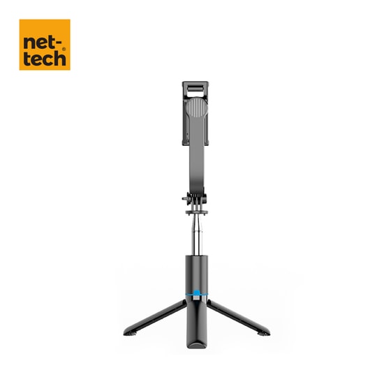 Nettech NT-MT06 Taşınabilir Selfie Çubuk Bluetooth Selfie Çubuğu (Siyah)