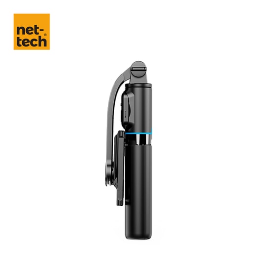 Nettech NT-MT06 Taşınabilir Selfie Çubuk Bluetooth Selfie Çubuğu (Siyah)